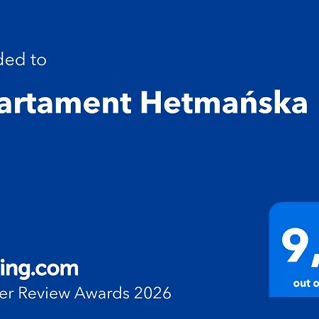 아파트 Hetmanska